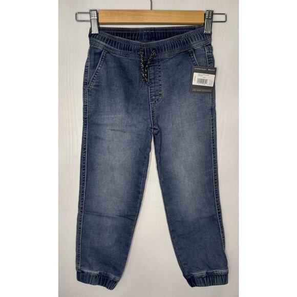 Eddie Bauer Pants & Shirt Lot Boys Size XXS (4) Blue Flex Denim Jogger NEW - Picture 2 of 16